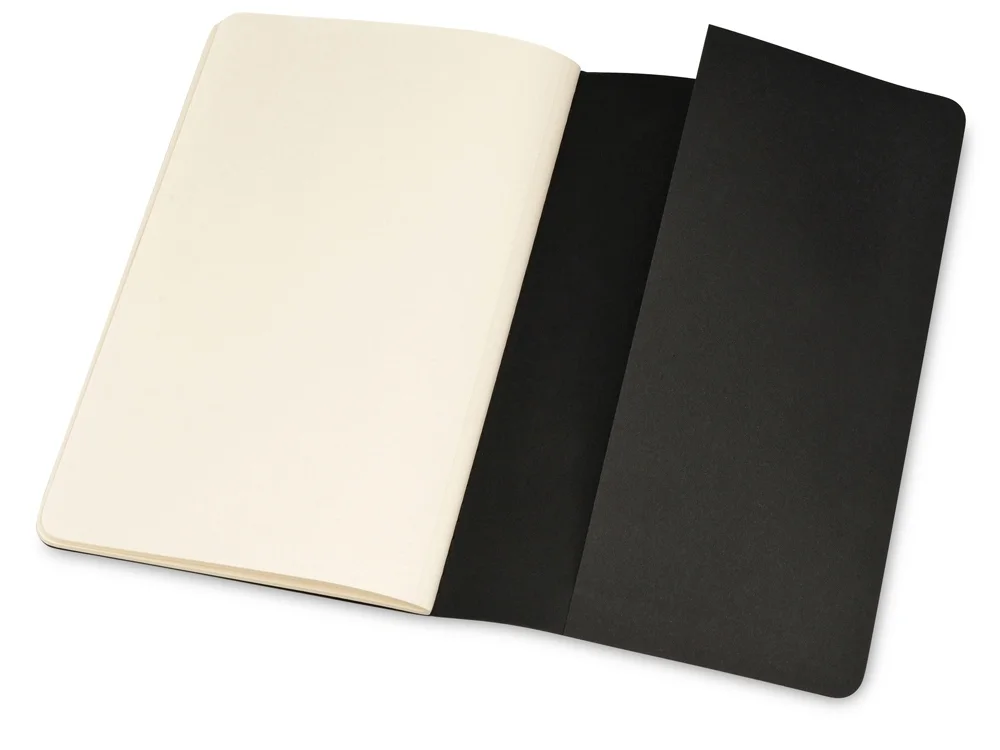 Набор записных книжек А5 Cahier нелинованный черный A5 - фото 5