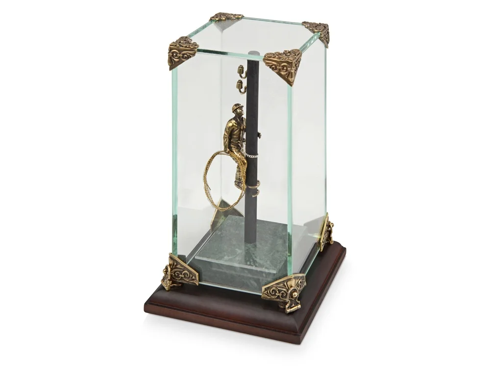 Композиция «Электрик», бронзовый/зеленый, прозрачный/коричневый