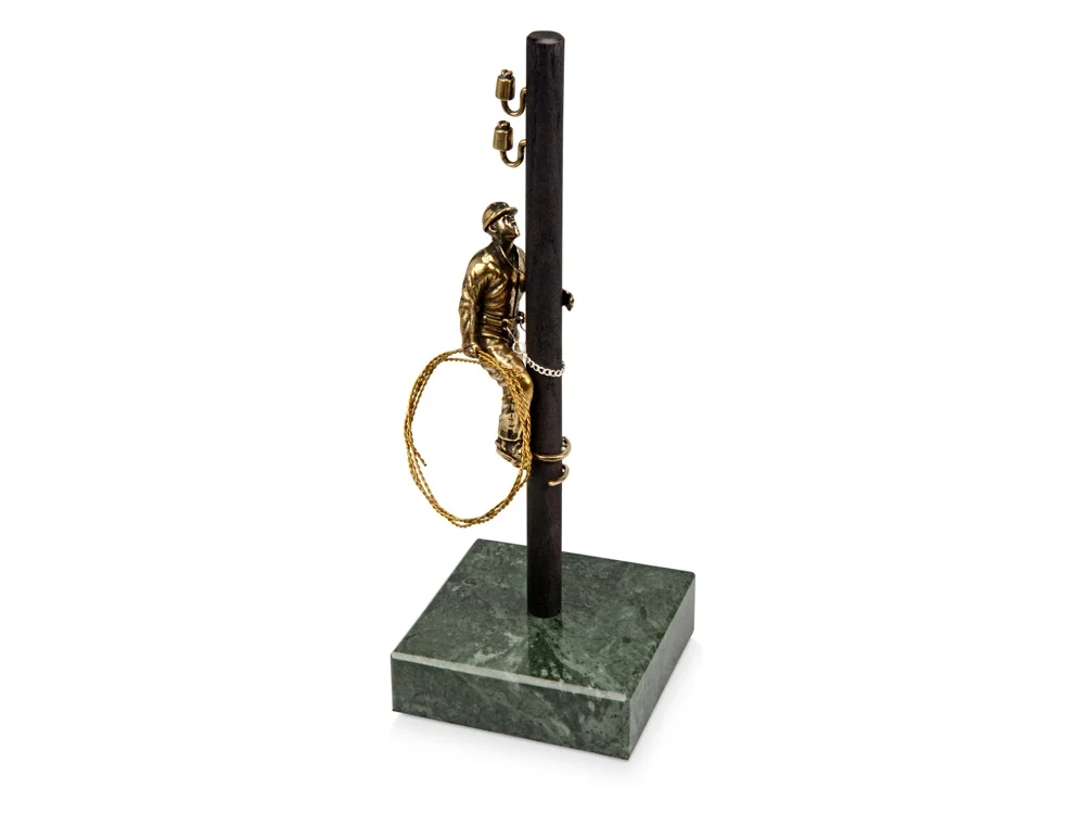 Композиция «Электрик», бронзовый/зеленый, прозрачный/коричневый - фото 2