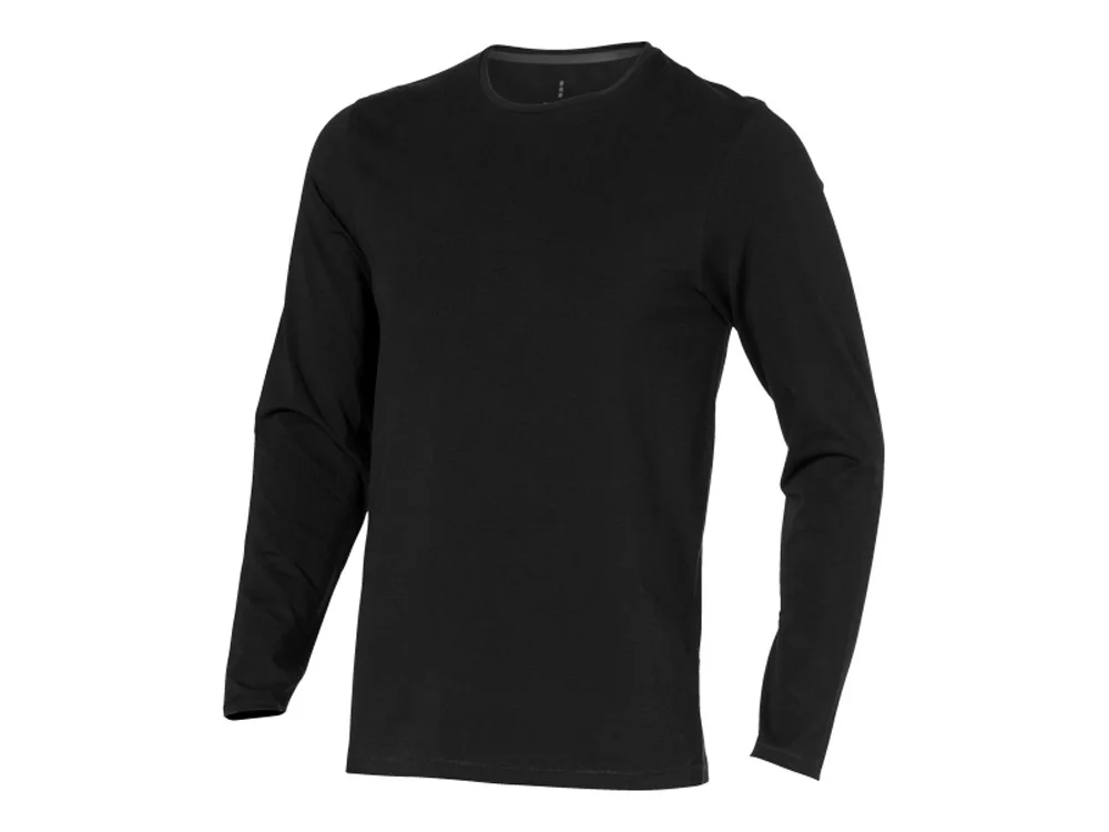 Футболка Ponoka из органического хлопка мужская черный M - фото 1