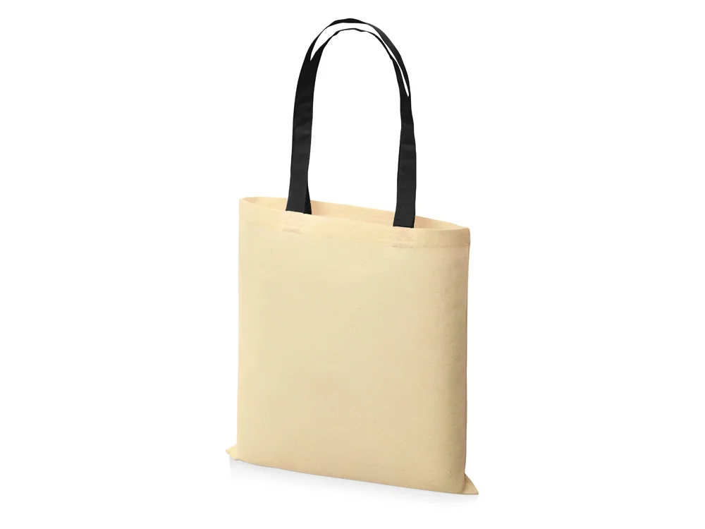 Сумка Nevada 100 г/м2 натуральный/черный - фото 2