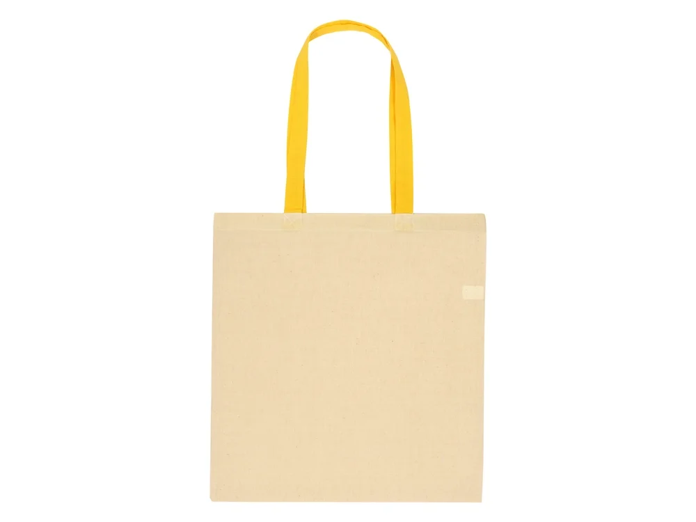 Сумка Nevada 100 г/м2 натуральный/желтый - фото 3