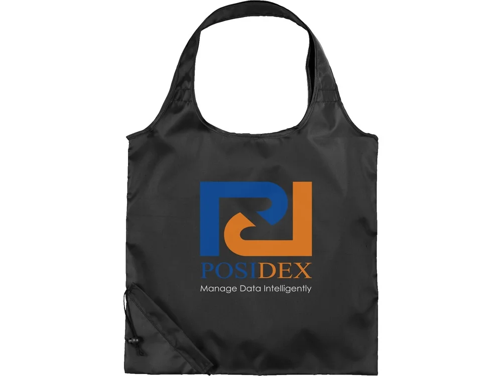 Сумка для покупок Bungalow 210D черный - фото 3