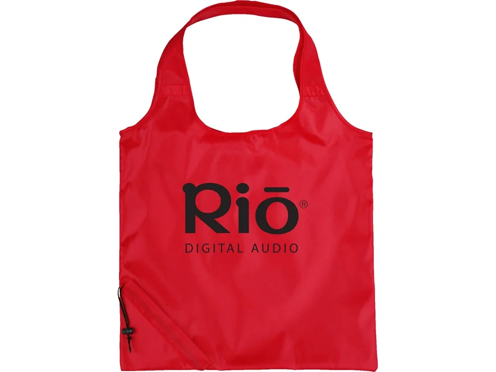 Сумка для покупок Bungalow 210D красный - фото 3