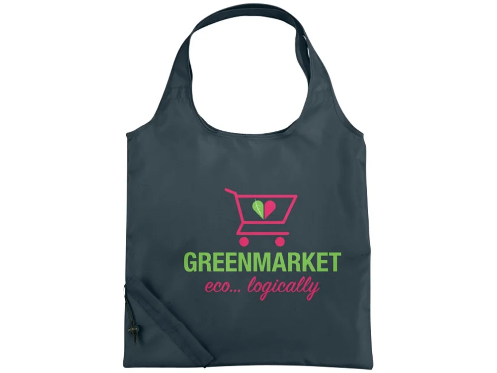 Сумка для покупок Bungalow 210D серый - фото 3