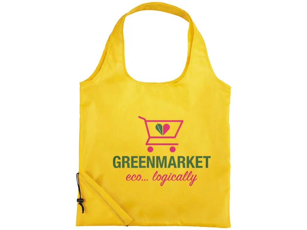 Сумка для покупок Bungalow 210D желтый - фото 3