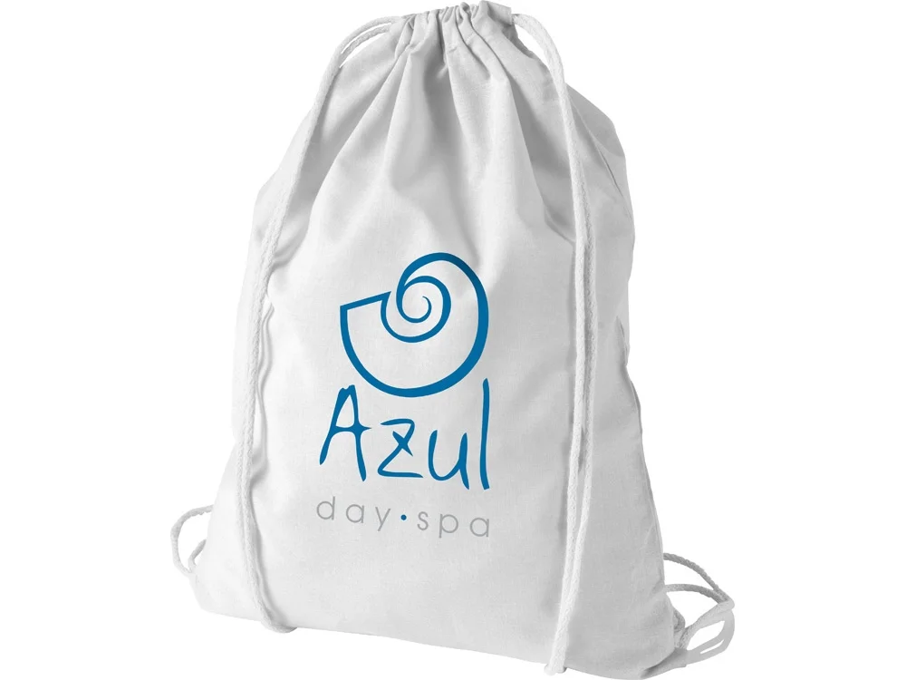 Рюкзак хлопковый «Oregon», белый - фото 3