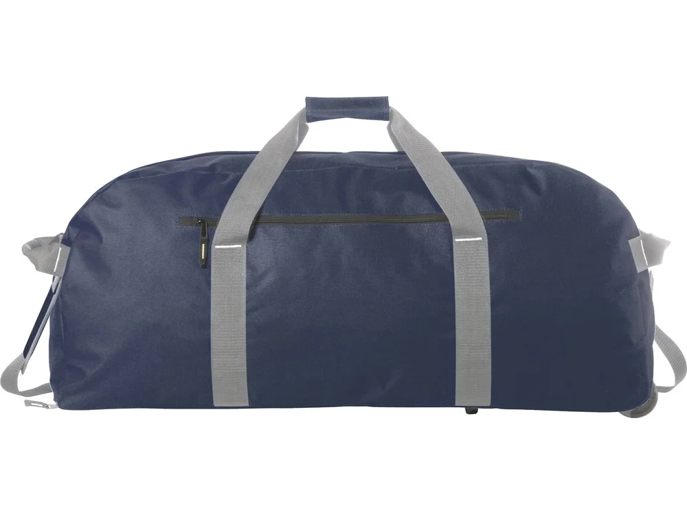 Сумка дорожная на роликах Vancouver темно-синий/серый - фото 2