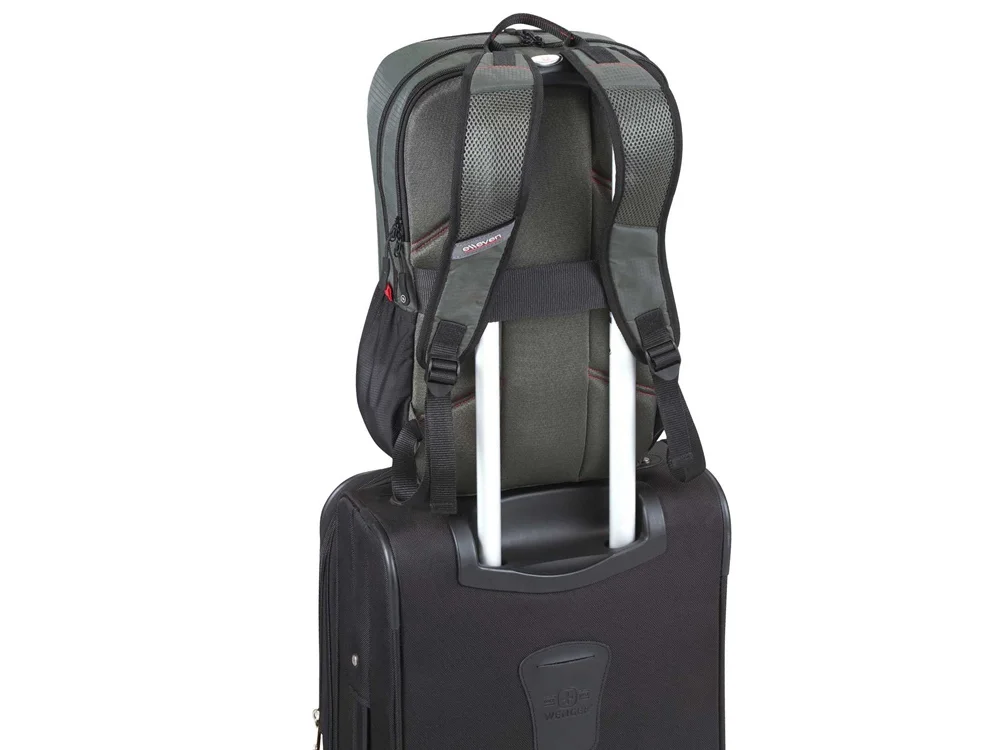 Рюкзак Lunar для ноутбука 15,6 черный - фото 10