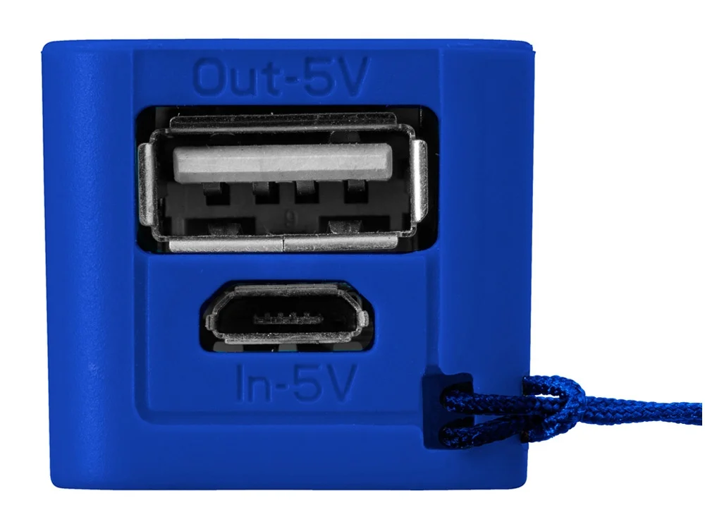 Внешний аккумулятор Jive 2000 mAh ярко-синий/белый - фото 4
