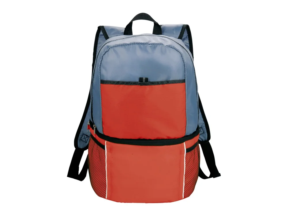 Рюкзак-холодильник Sea Isle красный/серый - фото 9