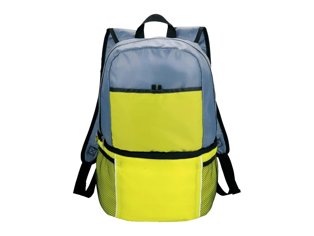 Рюкзак-холодильник «Sea Isle», лайм/серый - фото 9