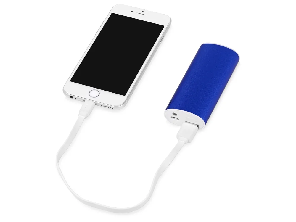 Внешний аккумулятор Квазар 4400 mAh синий - фото 2