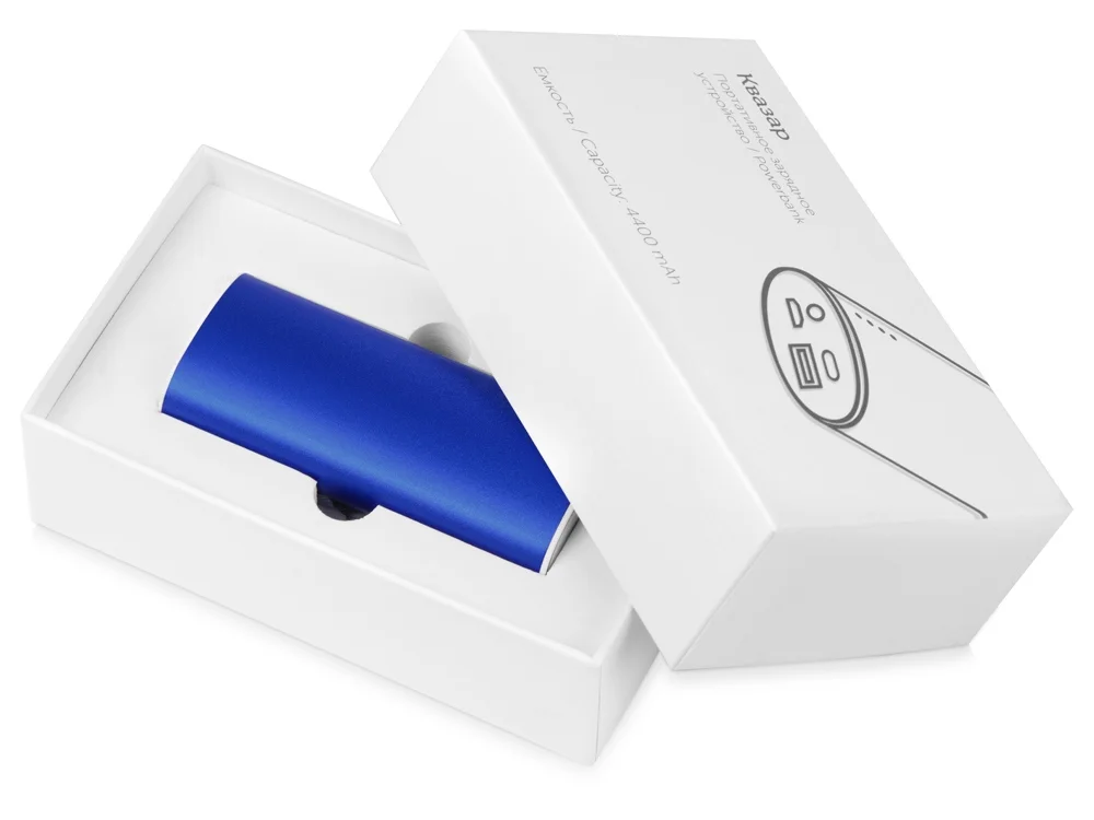 Внешний аккумулятор Квазар 4400 mAh синий - фото 6
