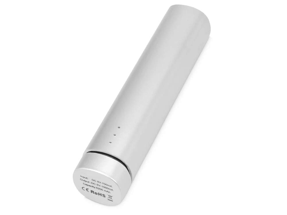 Внешний аккумулятор Мьюзик 5200 mAh серебристый/черный - фото 6