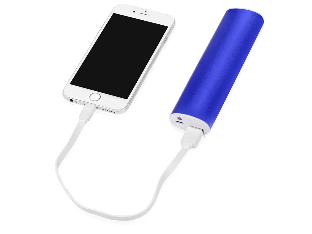 Внешний аккумулятор Спайк 8000 mAh синий/белый - фото 2