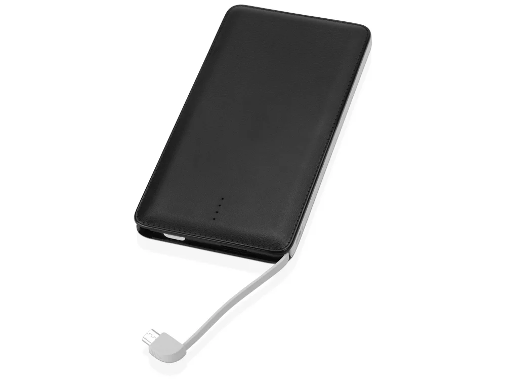 Внешний аккумулятор «Стор», 10000 mAh, черный - фото 2