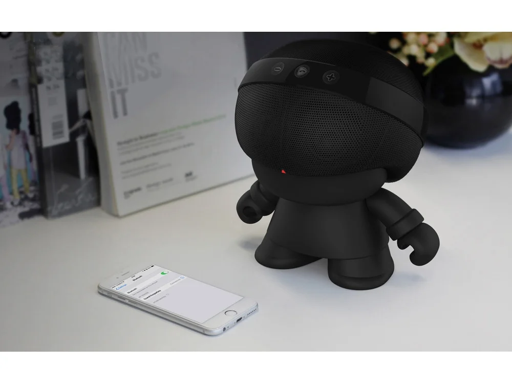 Портативная колонка «Grand XBOY», черный/красный - фото 5