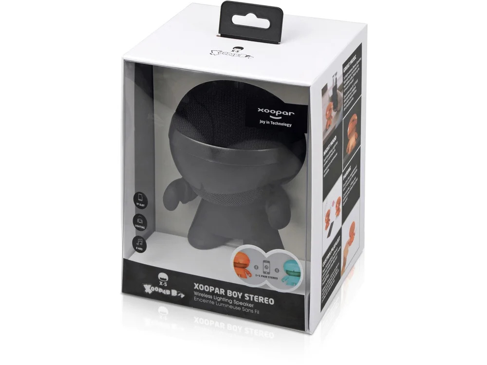 Портативная колонка «X5 BOY STEREO», черный - фото 9