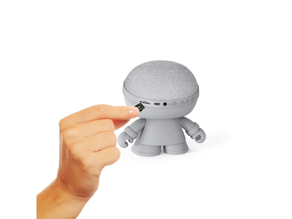 Портативная колонка «X5 BOY STEREO», серебристый - фото 2