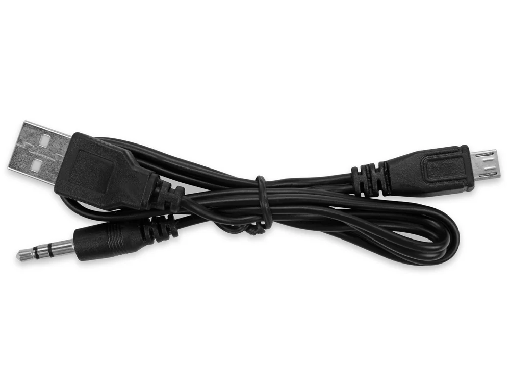 Портативная колонка Bermuda с функцией Bluetooth® белый/черный - фото 4