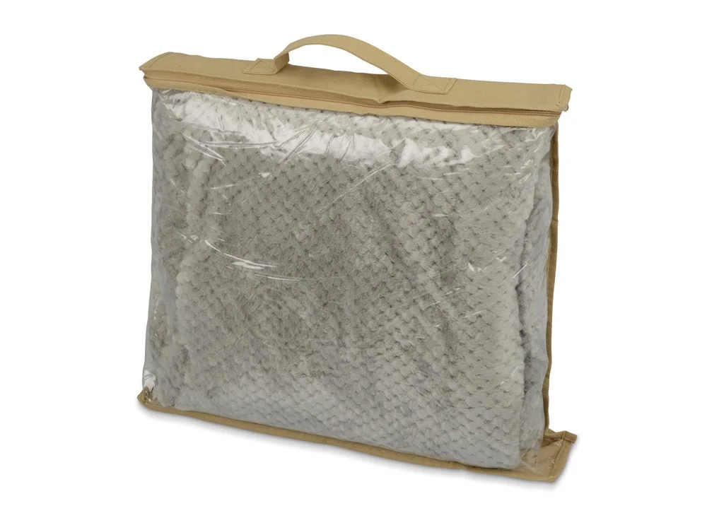 Плед «Фолд», бежевый - фото 2