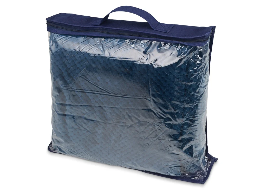 Плед «Фолд», темно-синий - фото 2