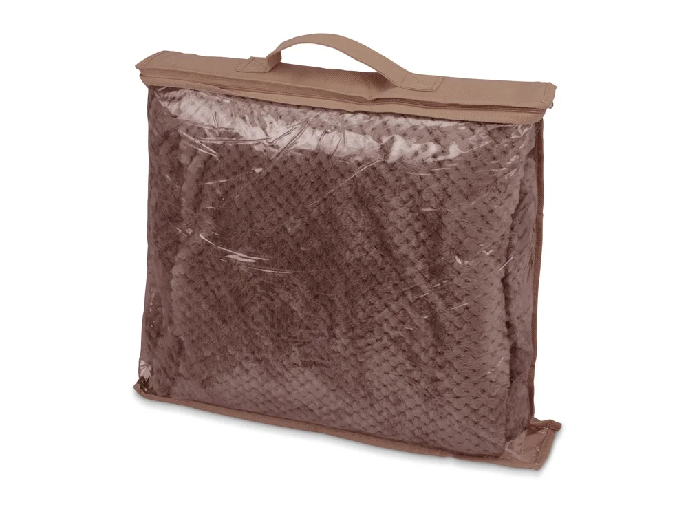 Плед «Фолд», шоколадный - фото 2