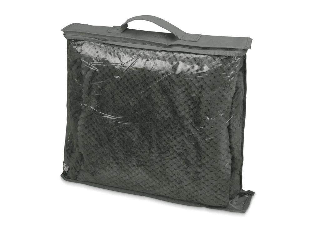 Плед «Фолд», темно-серый - фото 2