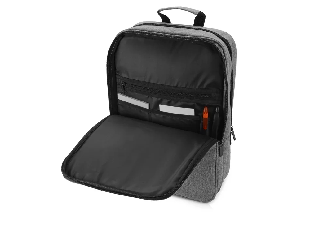 Рюкзак Деним серый/черный - фото 2