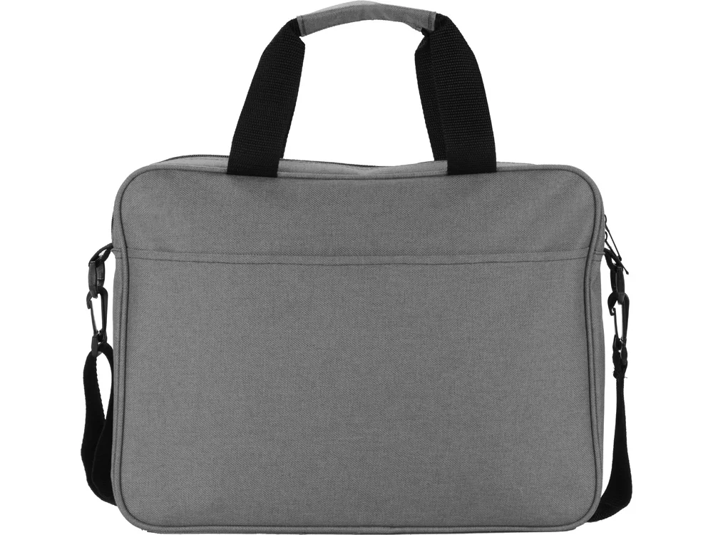 Сумка Янг для ноутбука 13,7 серый/черный - фото 3