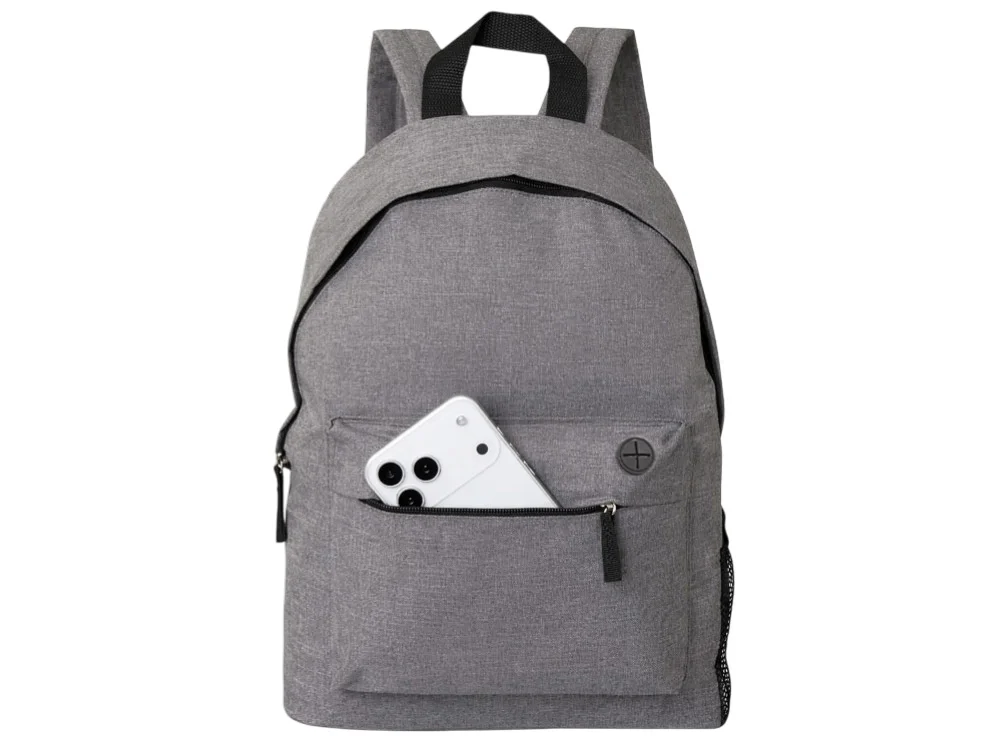 Рюкзак Сити серый/черный - фото 6