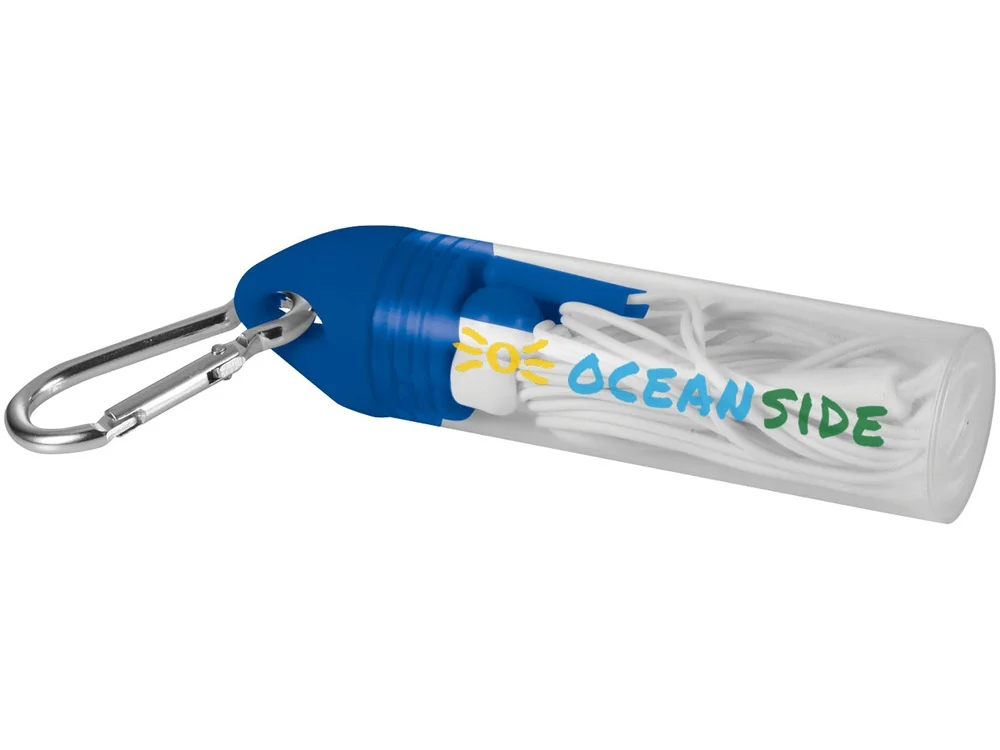 Наушники Earbuds ярко-синий/белый/серебристый - фото 4