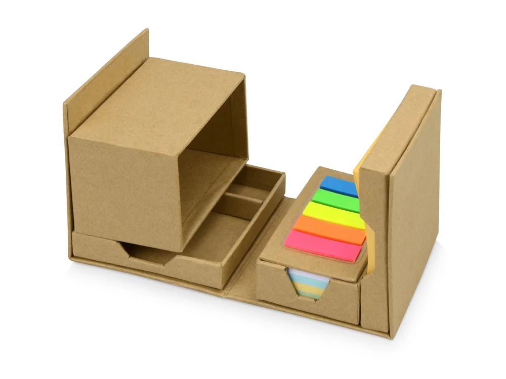 Куб настольный для записей Брик крафт - фото 2