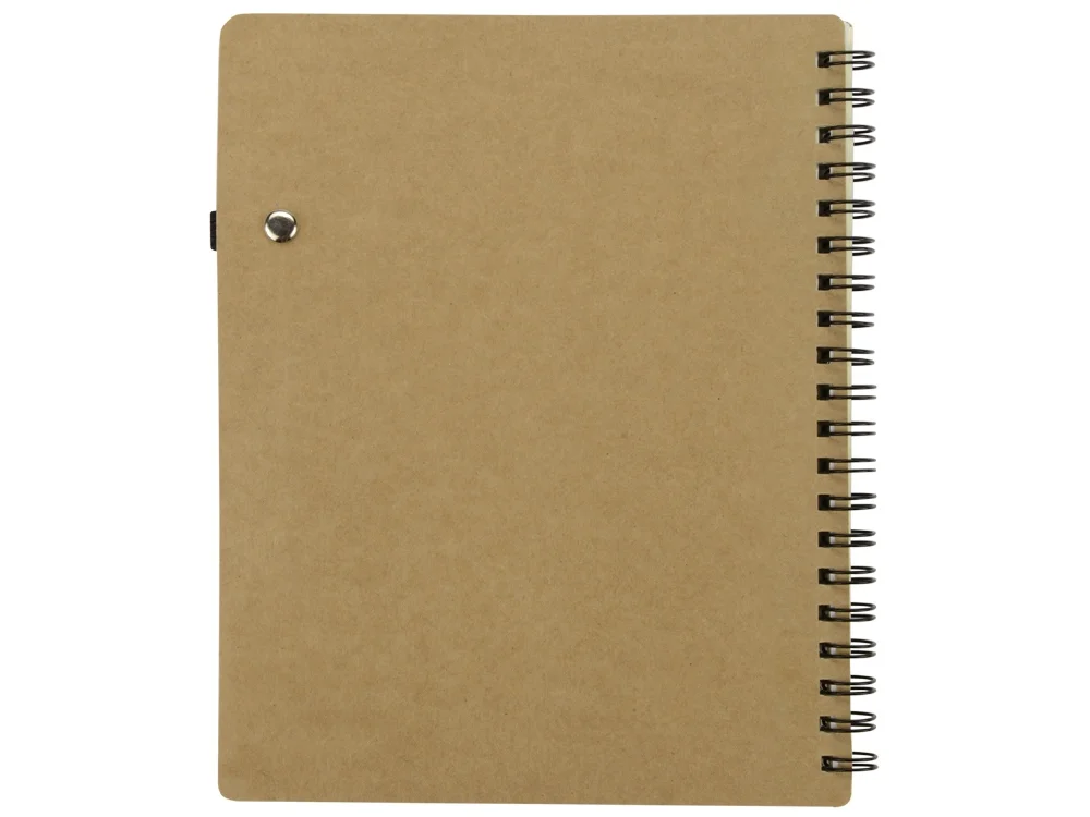 Блокнот Дейзи с ручкой крафт/черный - фото 6