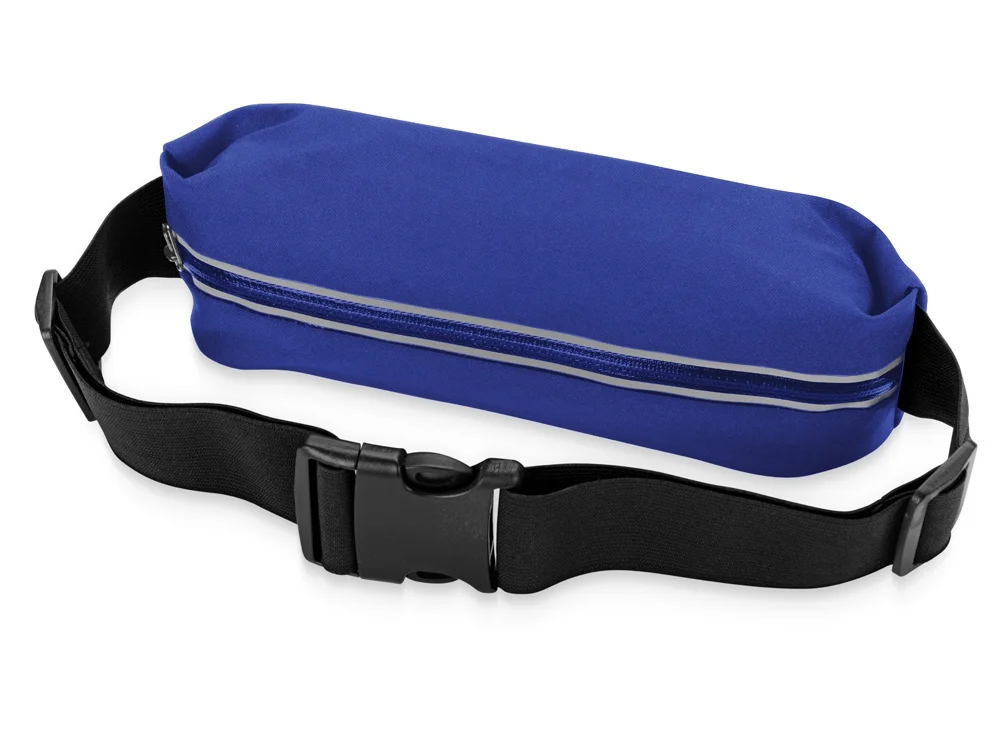 Сумка на пояс Спринт синий/черный/прозрачный - фото 3