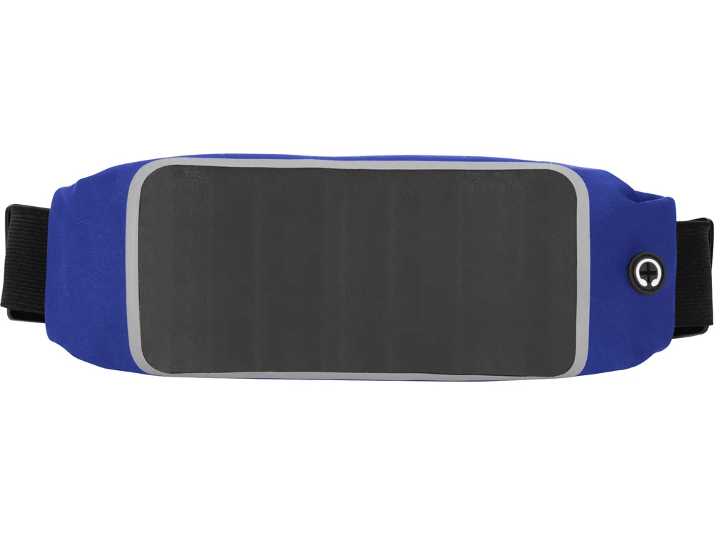 Сумка на пояс Спринт синий/черный/прозрачный - фото 4