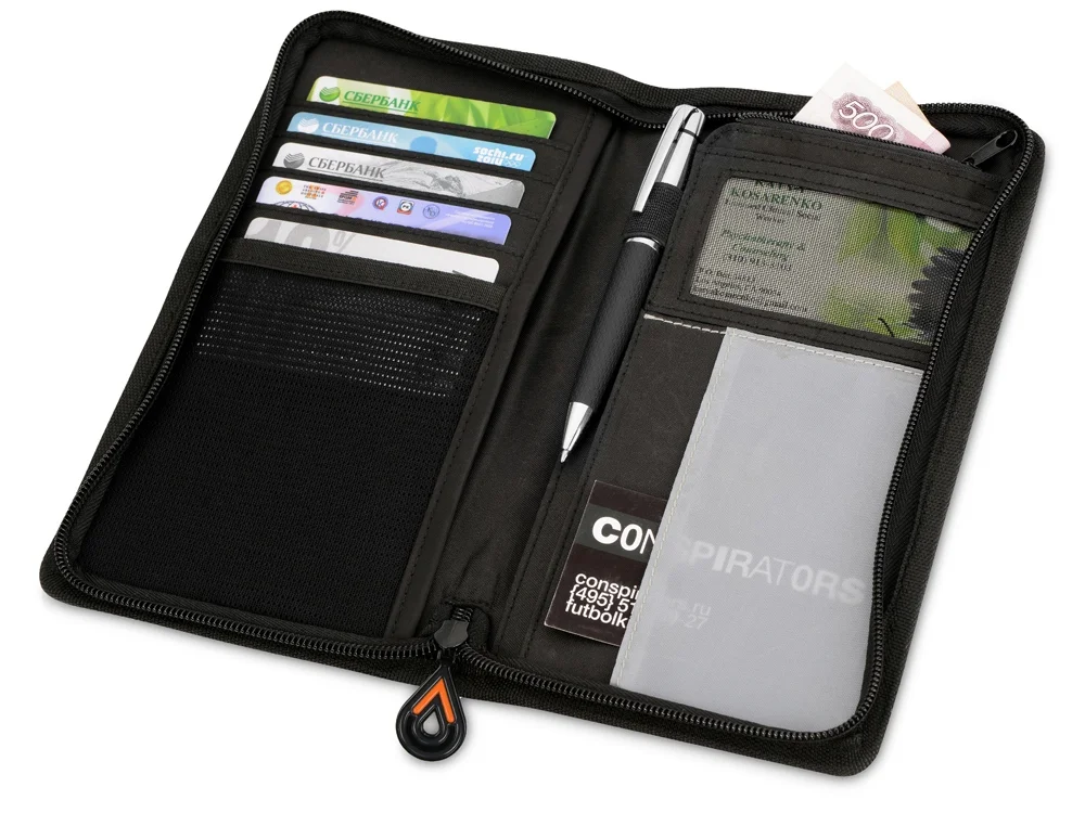 Портмоне Эдисон черный - фото 2