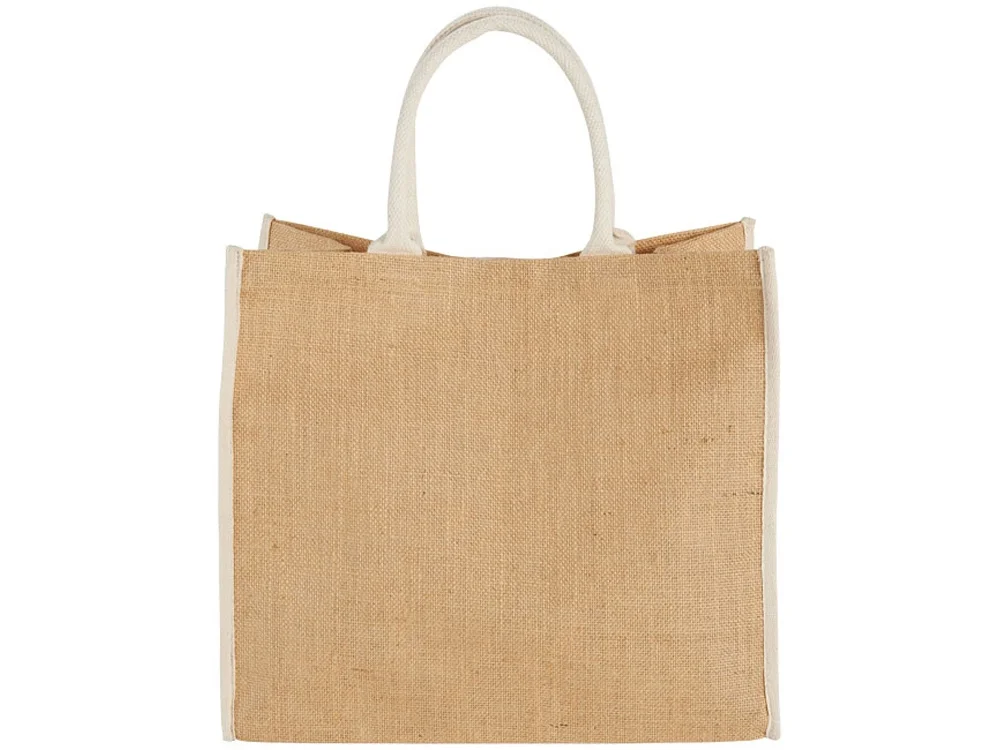 Сумка для покупок 280 г/м2 натуральный/белый - фото 3