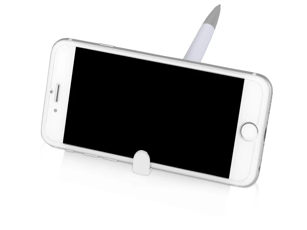 Ручка-подставка Кипер белый/серебристый - фото 4