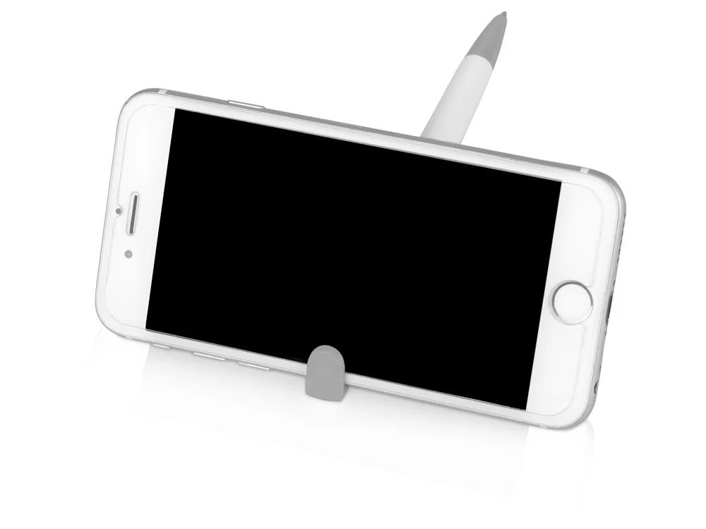 Ручка-подставка Кипер белый/серый - фото 4