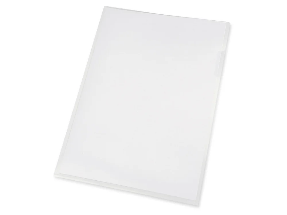 Папка- уголок А4, матовая, прозрачный матовый - фото 2