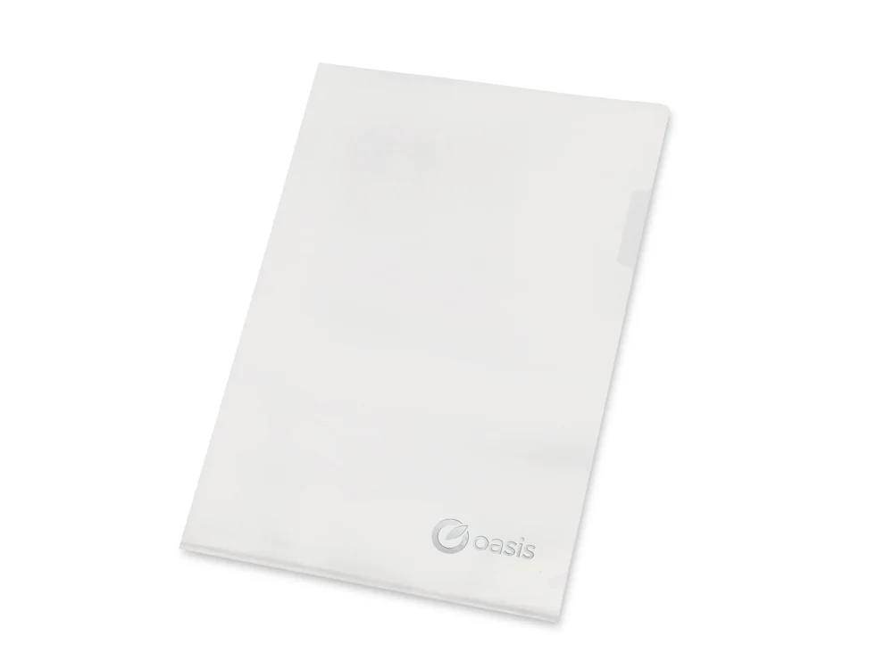 Папка- уголок А4, матовая, прозрачный матовый - фото 4