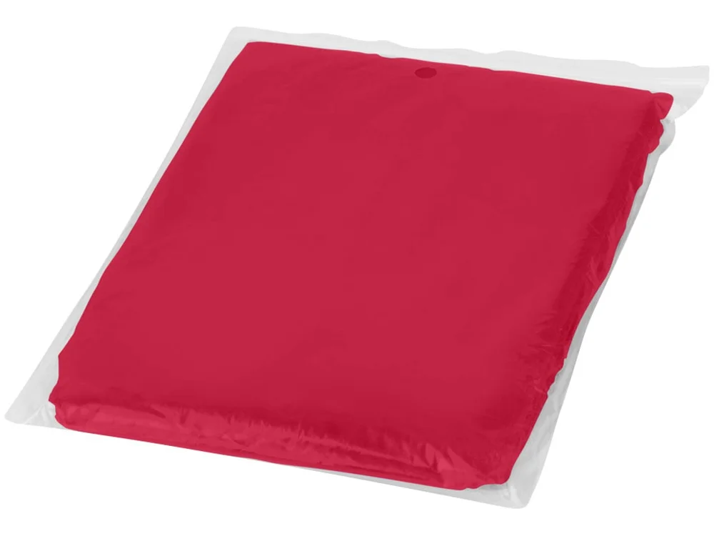 Дождевик «Ziva», красный прозрачный - фото 4