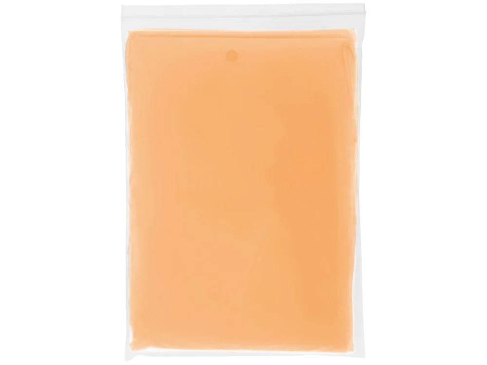 Дождевик «Ziva», оранжевый прозрачный - фото 3