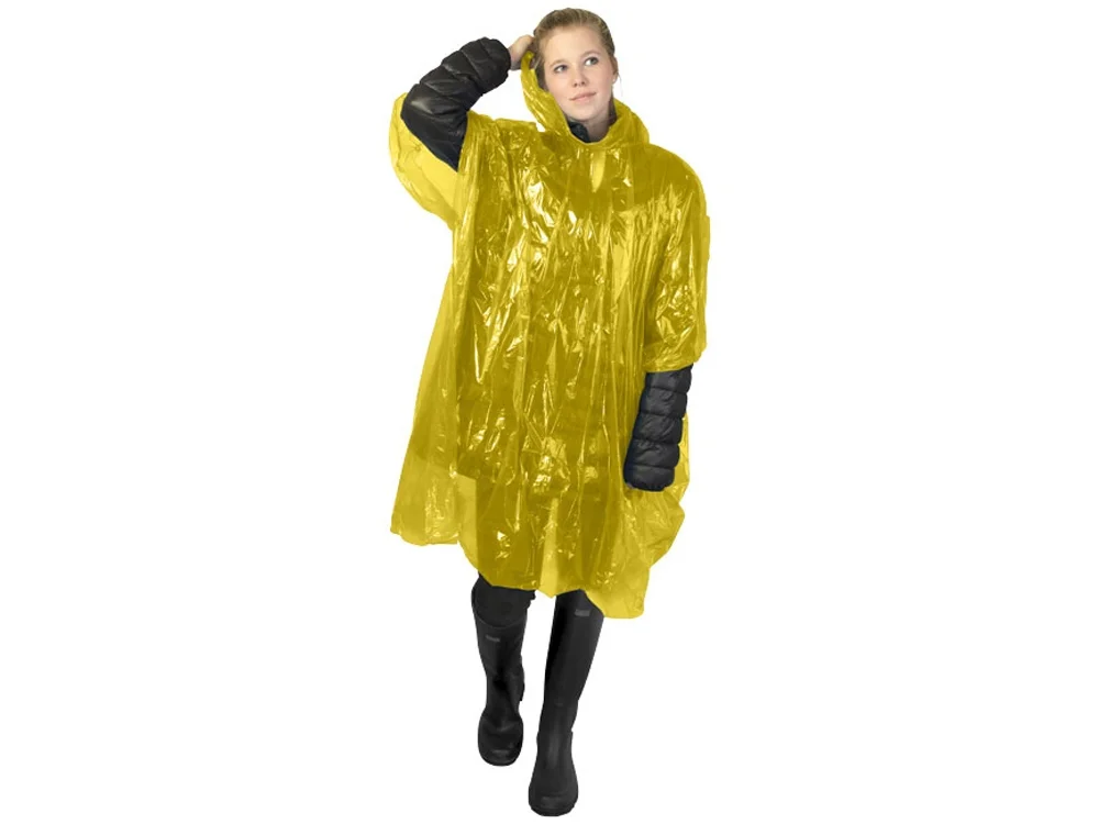 Дождевик «Ziva», желтый прозрачный - фото 2