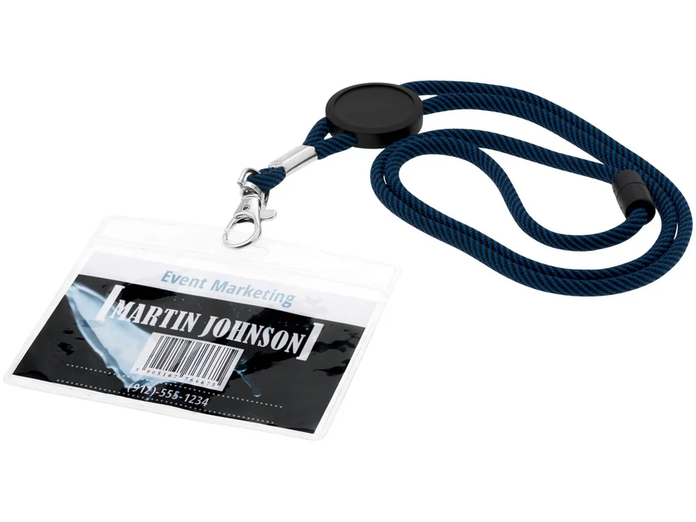 Бейдж-холдер Serge прозрачный - фото 3