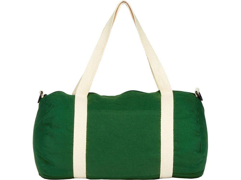 Сумка Barrel Duffel зеленый/бежевый - фото 2