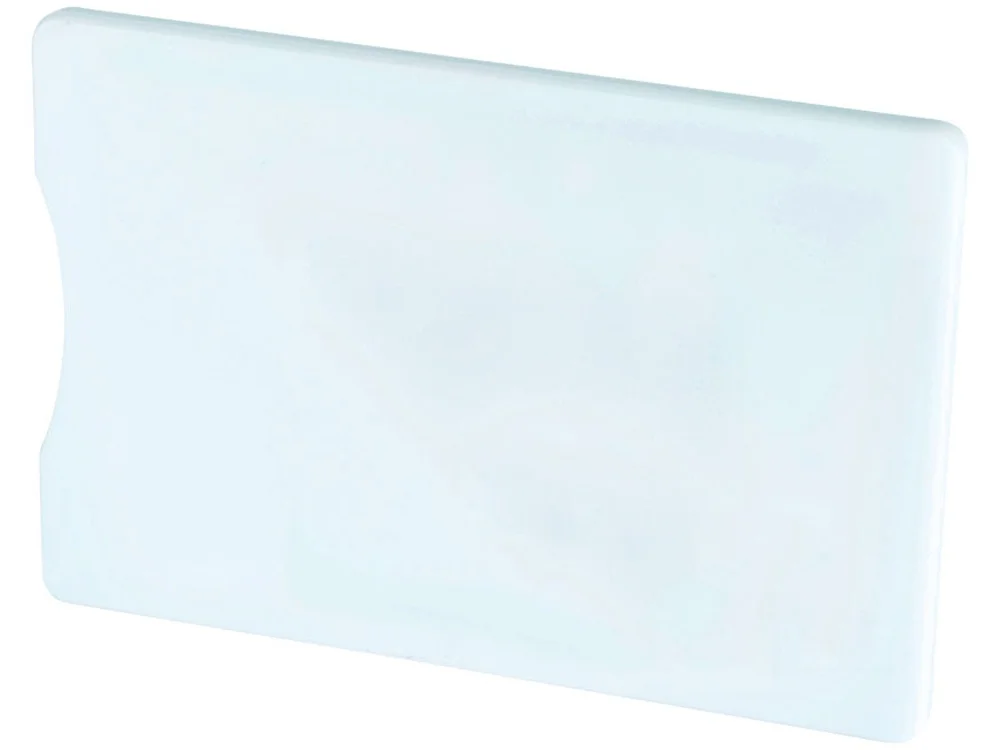 Защитный RFID чехол для кредитной карты белый - фото 2