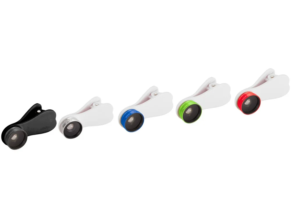 Линзы широкого обзора и макрообъектив серебристый/белый/черный - фото 3